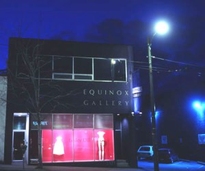 Equinox Gallery on South Granville, Vancouver